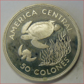 Costa Rica 50 colones 1974 KM200